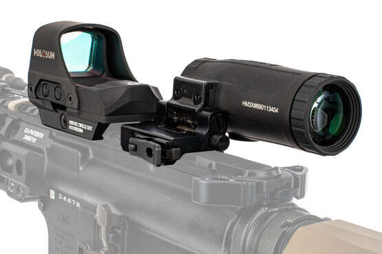 Holosun HS10C HM3X mgifier and red dot combo for the AR-15